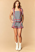 Game Day Gingham Ribbon Set