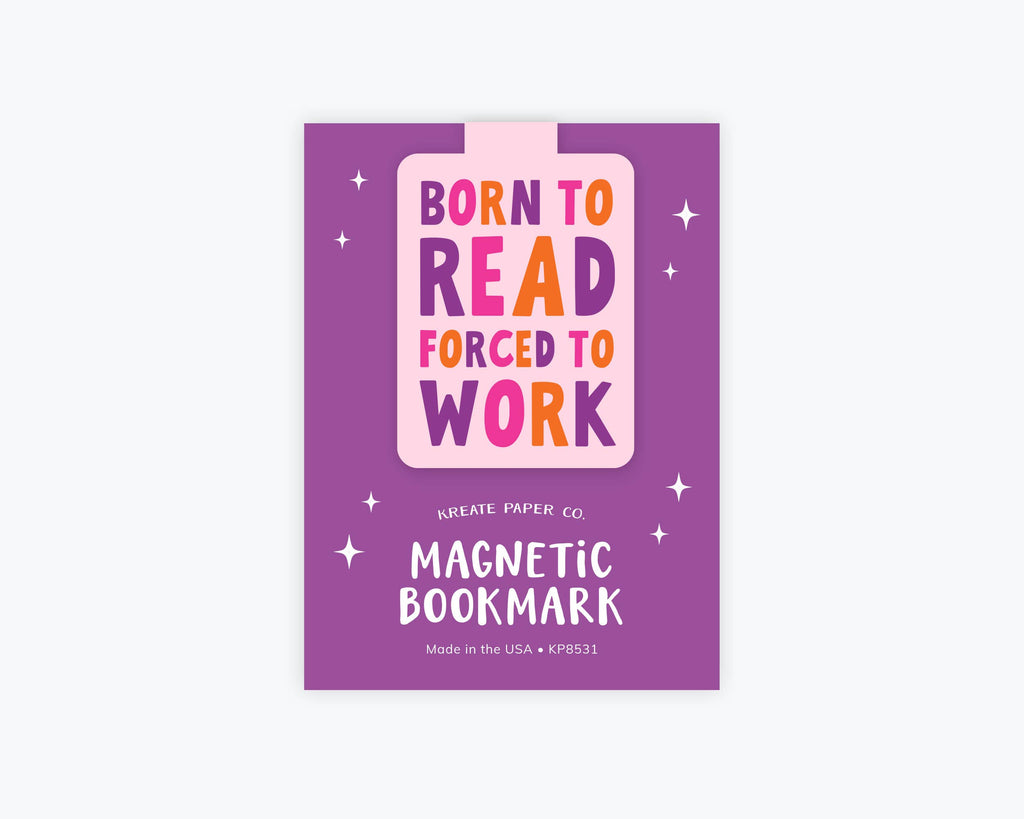Magnetic Bookmark, Born to Read