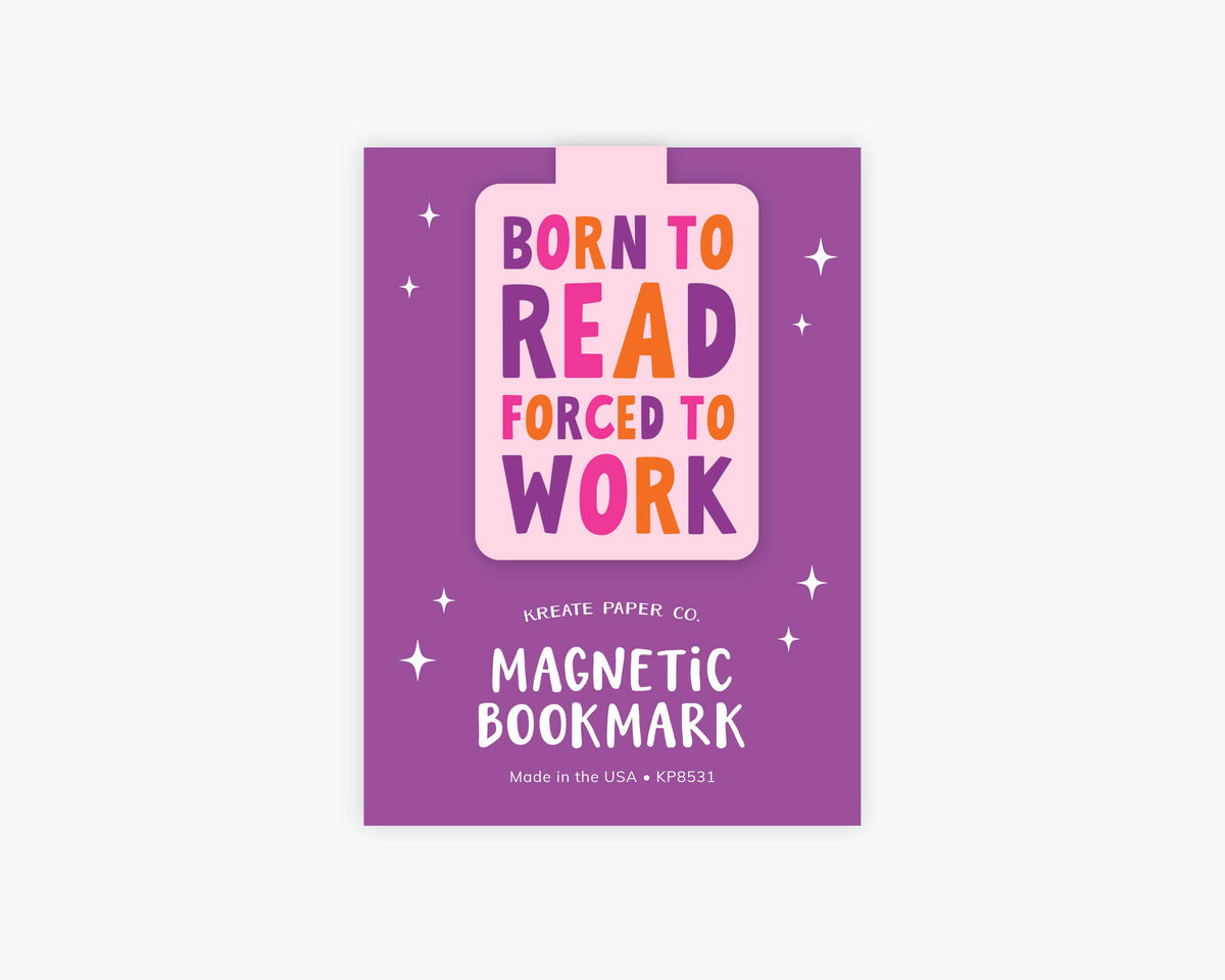 Magnetic Bookmark, Born to Read