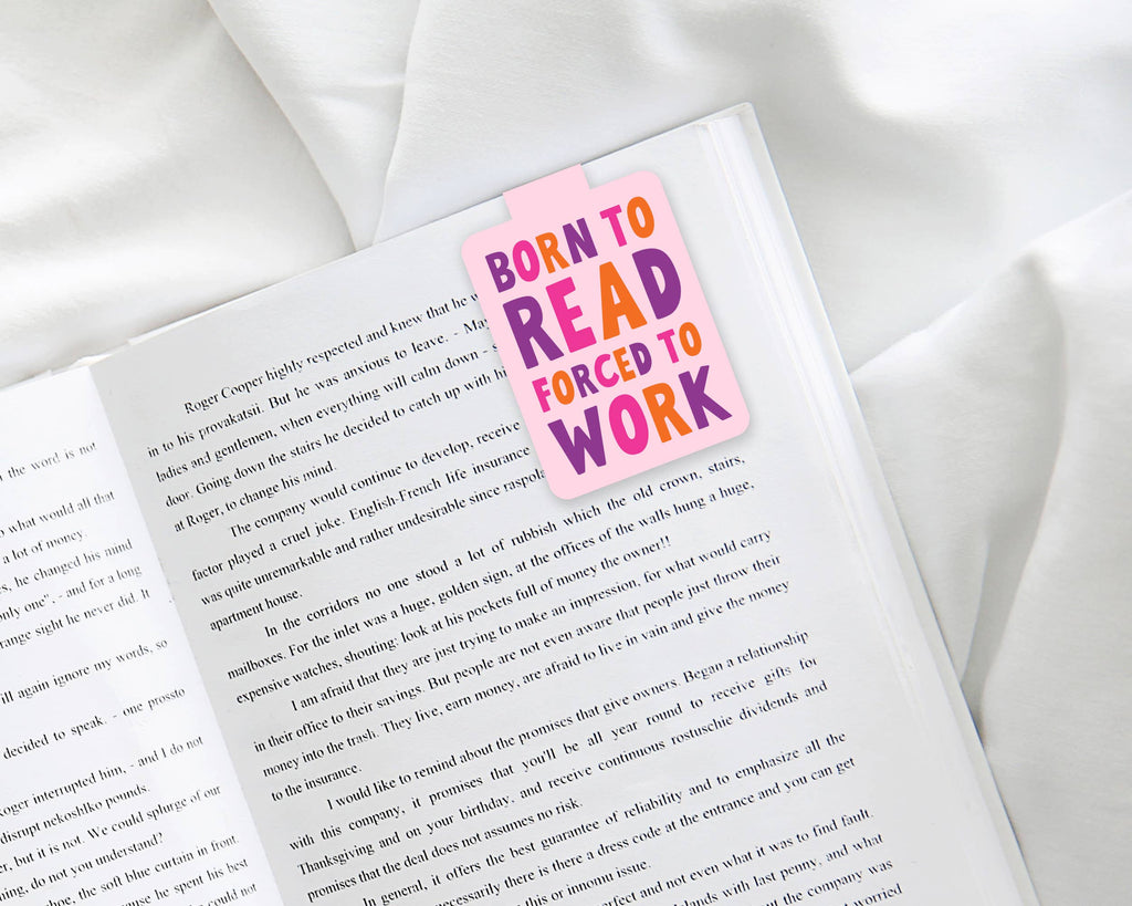 Magnetic Bookmark, Born to Read
