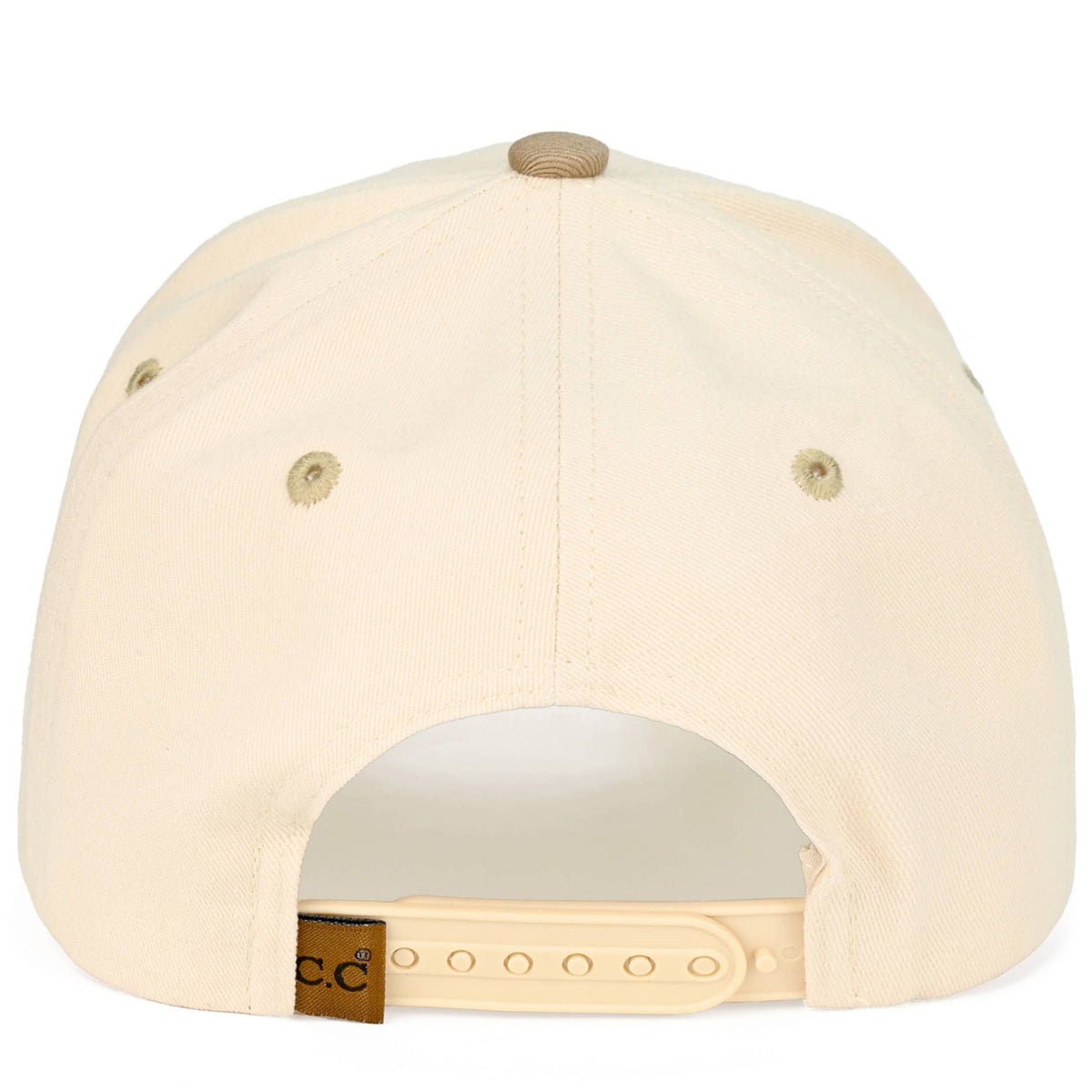 WHISKEY WEATHER Embroidered Letter Two Tone Trucker Hat