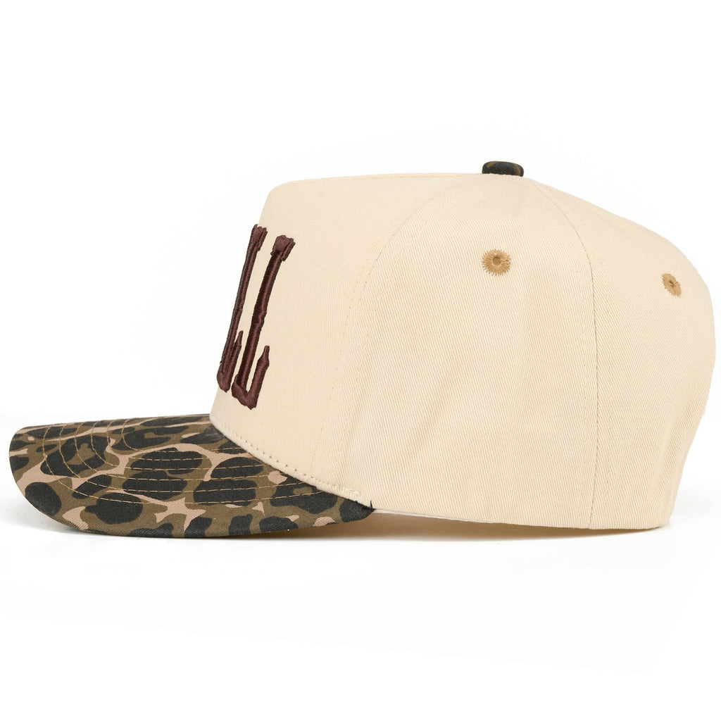 Y'ALL Letter Embroidered Two Tone Trucker Hat