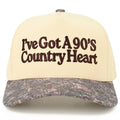 I'VE GOT A 90'S COUNTRY HEART Two Tone Trucker Hat